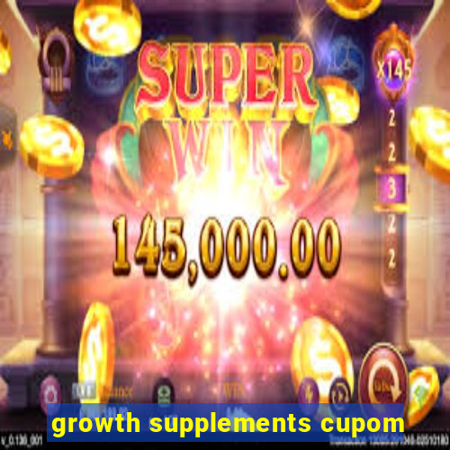 growth supplements cupom